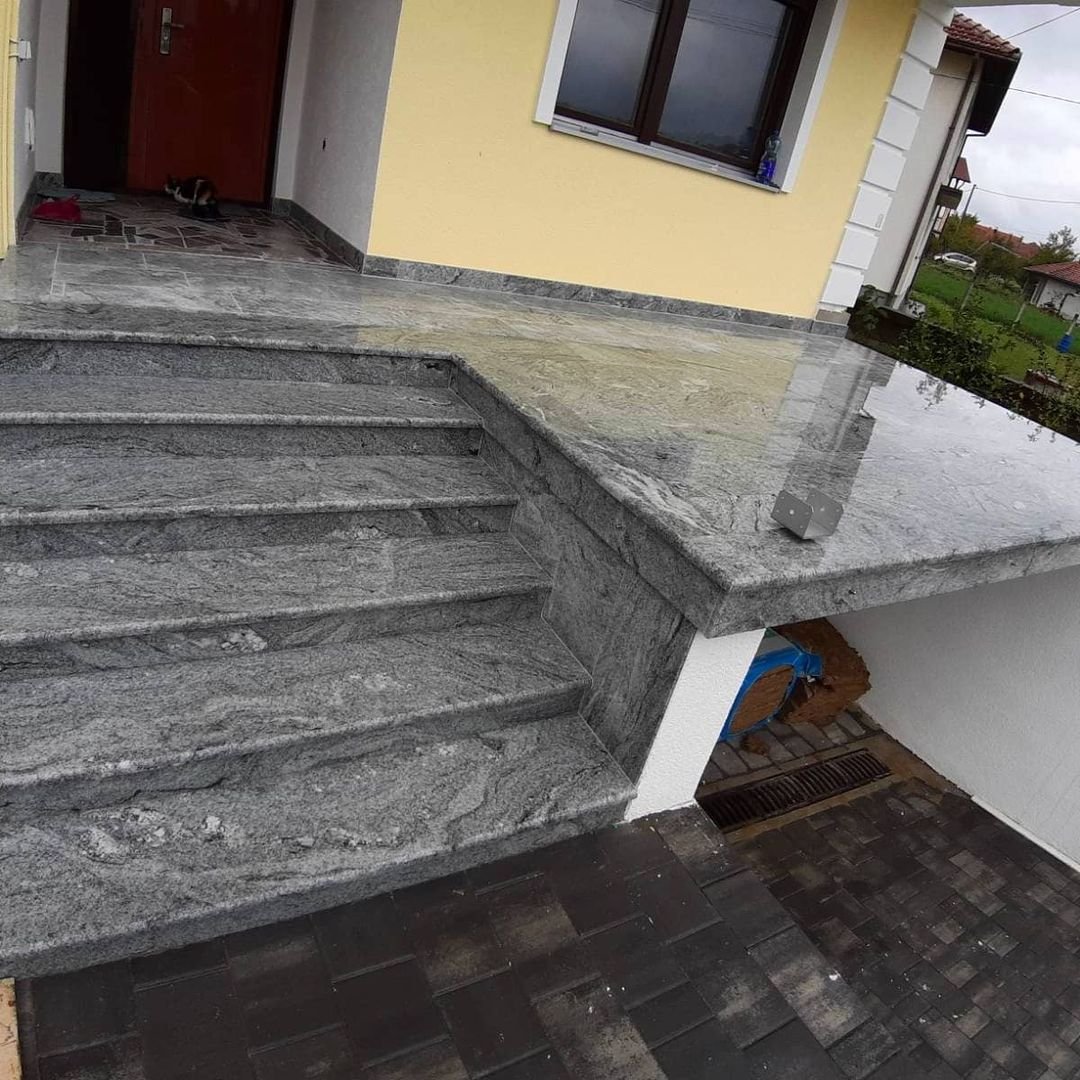 Vanjska stepeništa – realizovani rad Sanit Granit